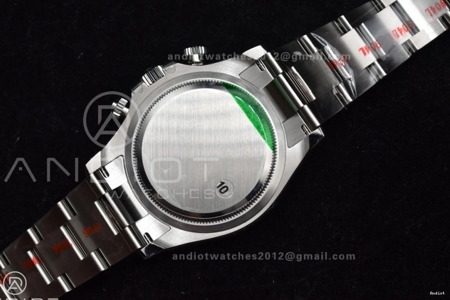 SBF 1:1 Factory VS Steel 126500 Black Rolex Daytona Movement 1051 904L SL4801 SunProtective Dial in 0810